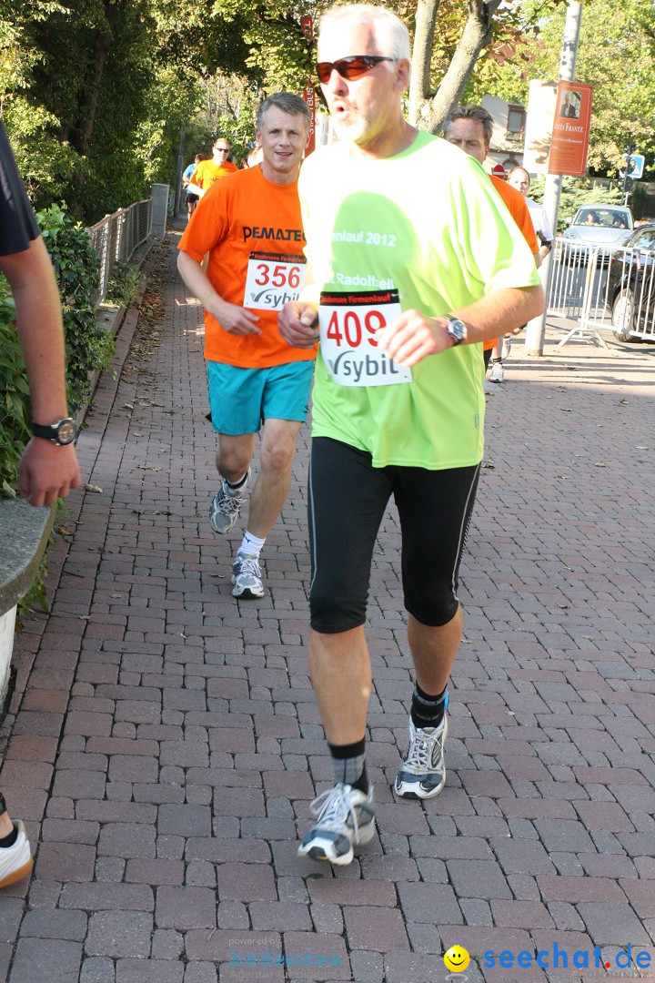 Bodensee Firmenlauf 2012: Radolfzell am Bodensee, 21.09.2012