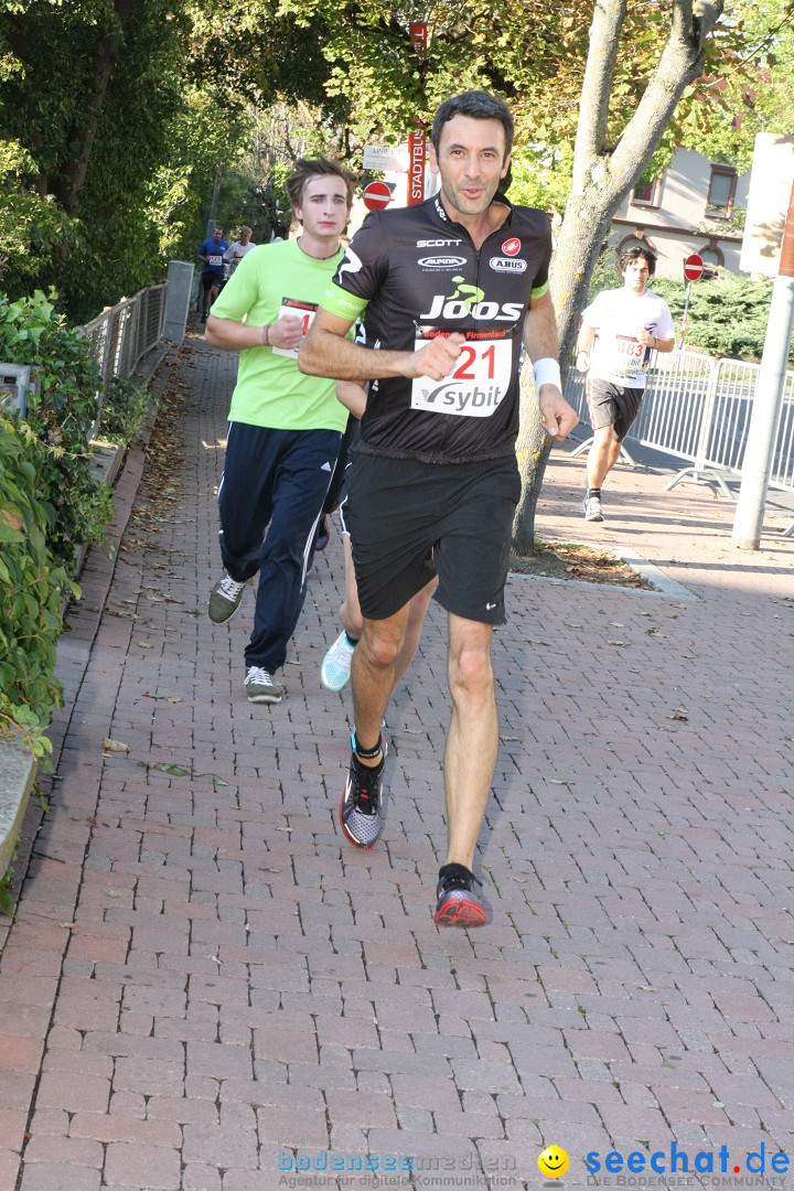 Bodensee Firmenlauf 2012: Radolfzell am Bodensee, 21.09.2012