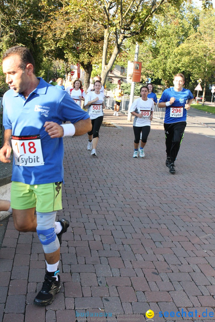 Bodensee Firmenlauf 2012: Radolfzell am Bodensee, 21.09.2012