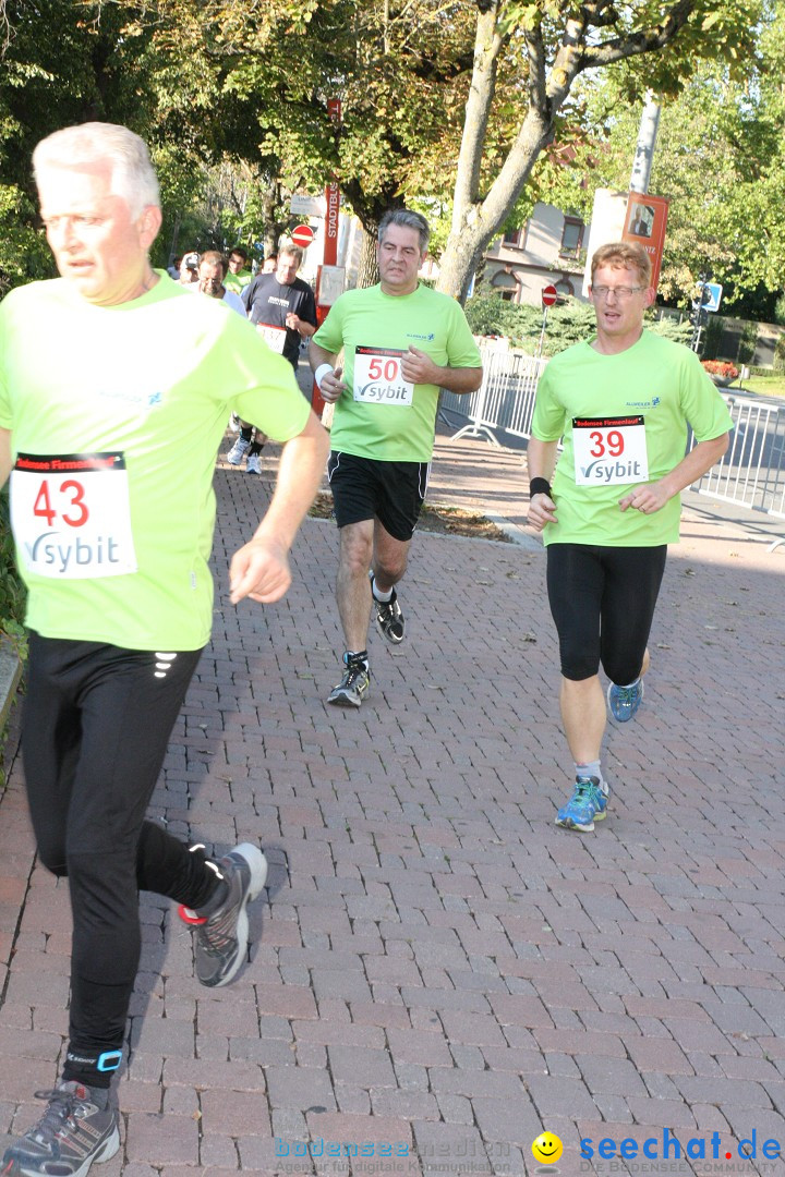 Bodensee Firmenlauf 2012: Radolfzell am Bodensee, 21.09.2012