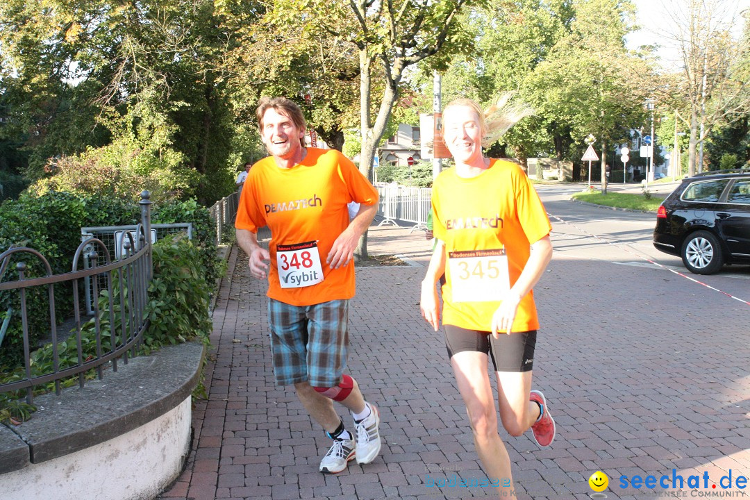 Bodensee Firmenlauf 2012: Radolfzell am Bodensee, 21.09.2012