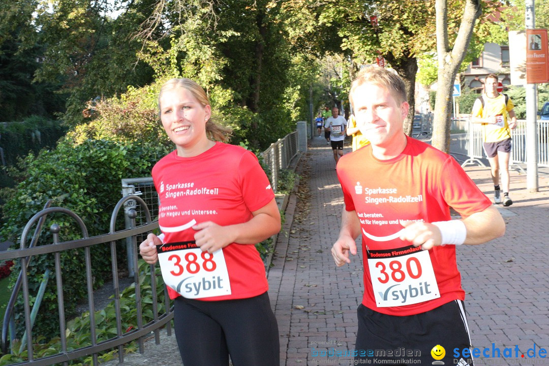 Bodensee Firmenlauf 2012: Radolfzell am Bodensee, 21.09.2012