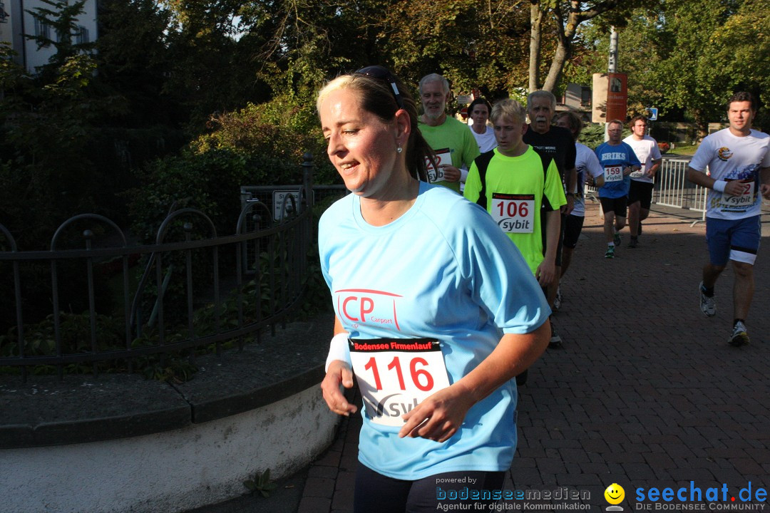 Bodensee Firmenlauf 2012: Radolfzell am Bodensee, 21.09.2012