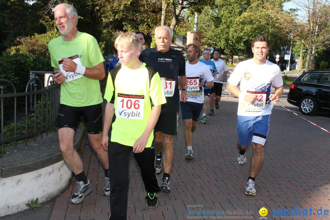 Bodensee Firmenlauf 2012: Radolfzell am Bodensee, 21.09.2012