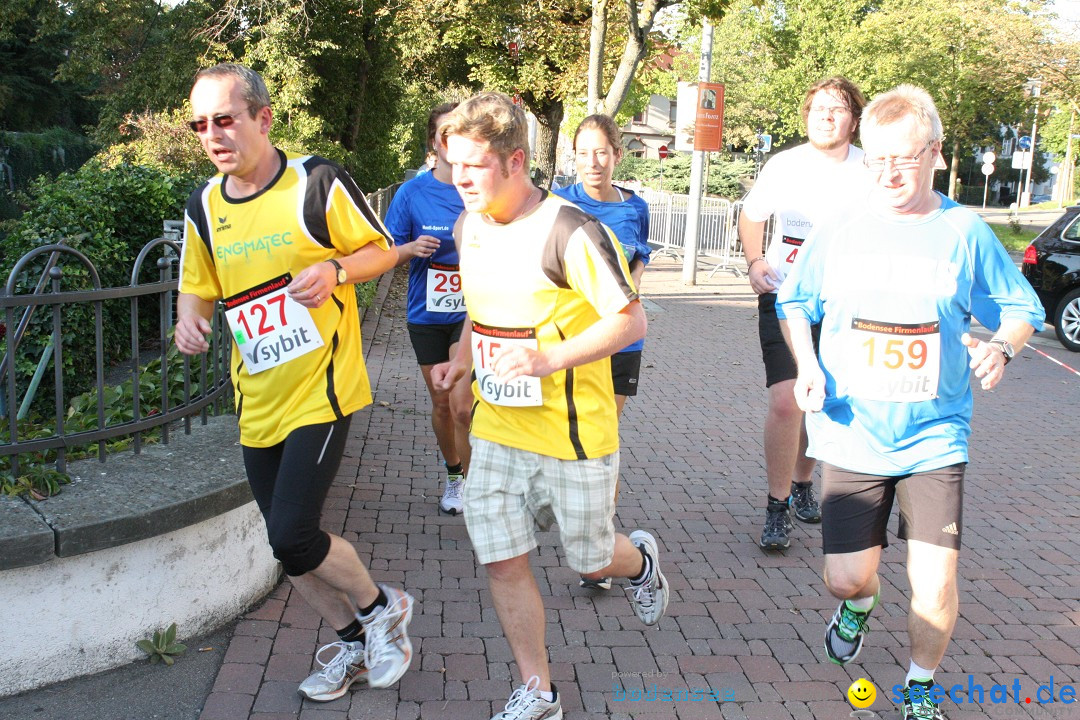 Bodensee Firmenlauf 2012: Radolfzell am Bodensee, 21.09.2012