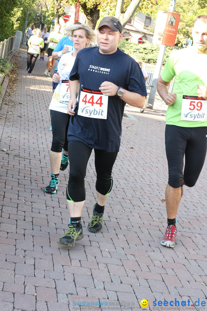 Bodensee Firmenlauf 2012: Radolfzell am Bodensee, 21.09.2012