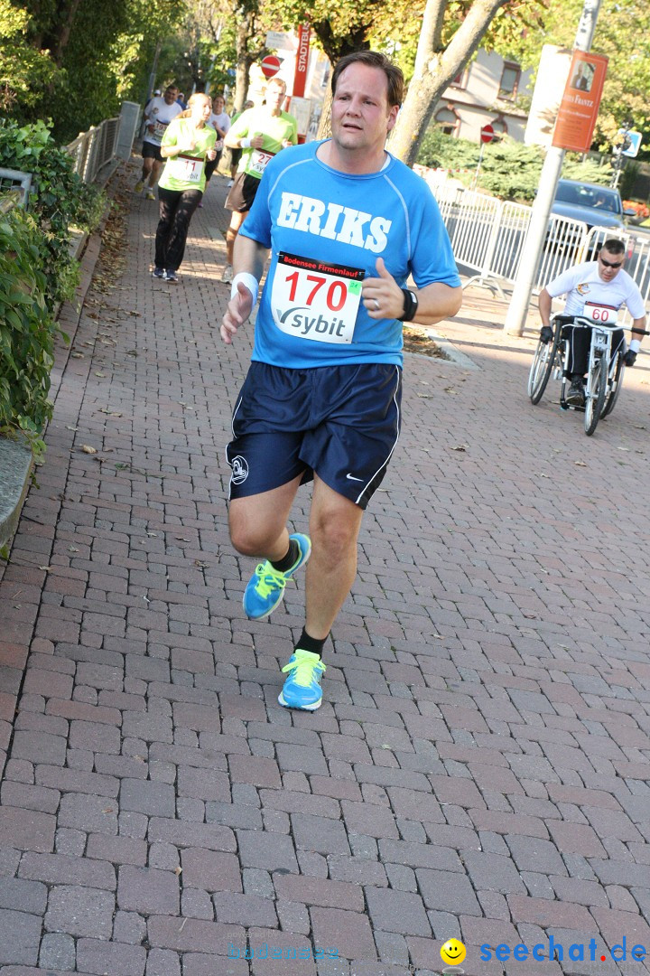 Bodensee Firmenlauf 2012: Radolfzell am Bodensee, 21.09.2012