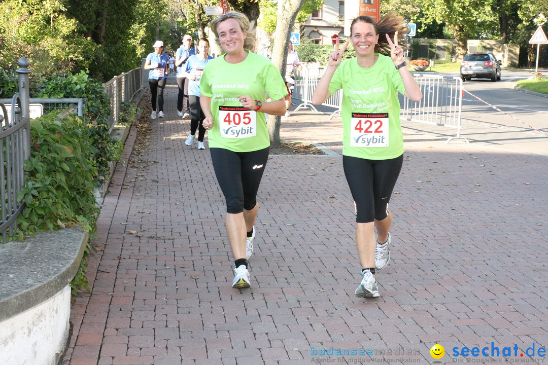 Bodensee Firmenlauf 2012: Radolfzell am Bodensee, 21.09.2012