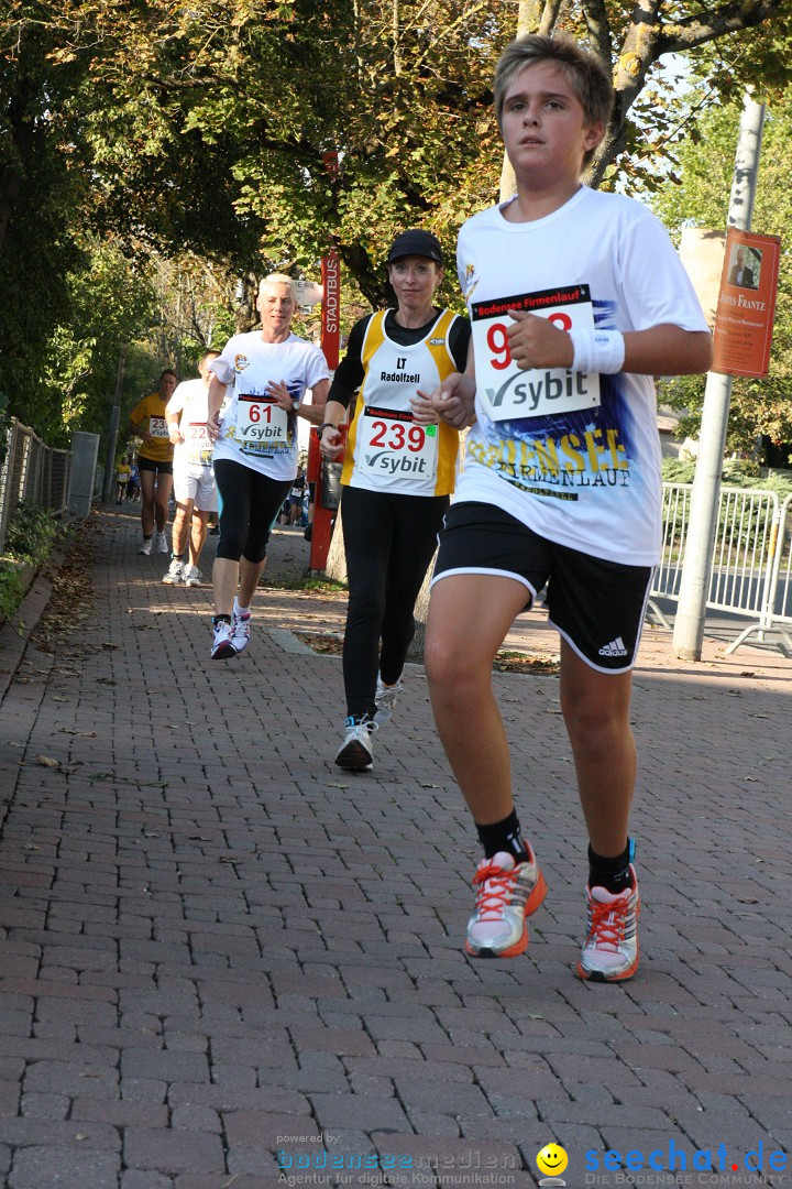 Bodensee Firmenlauf 2012: Radolfzell am Bodensee, 21.09.2012