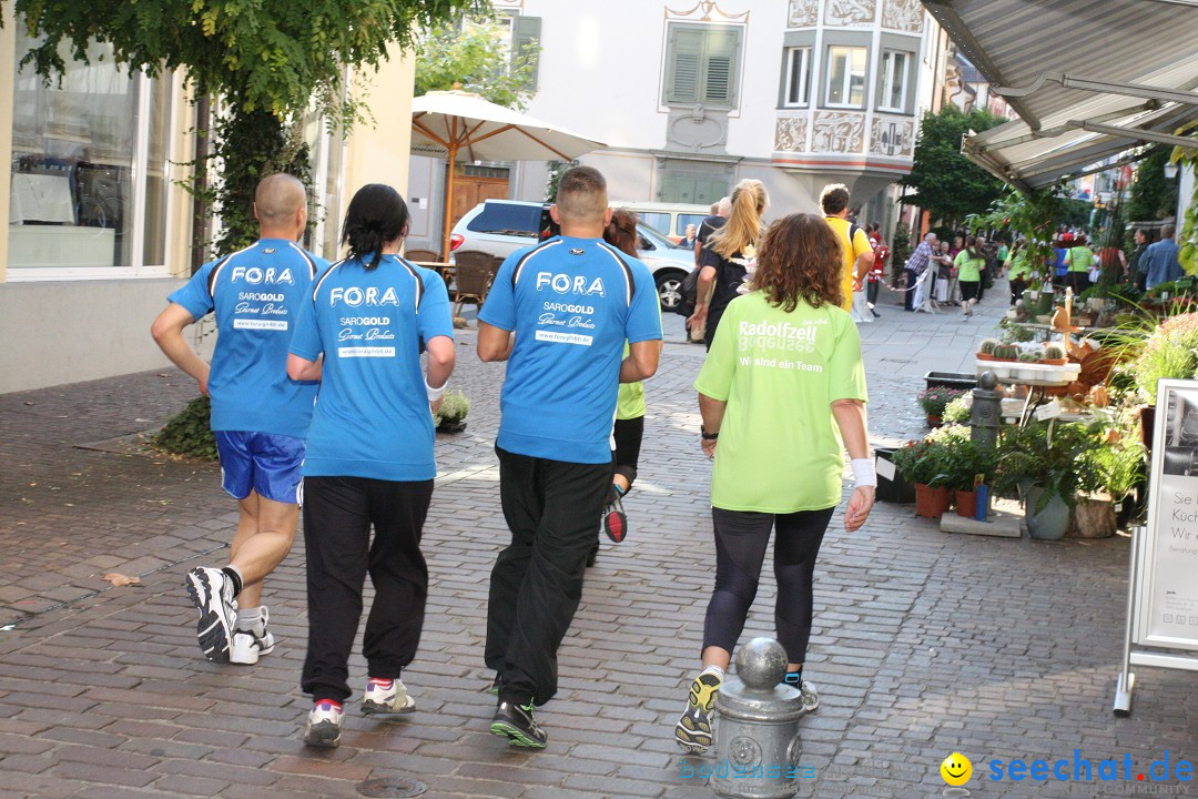 Bodensee Firmenlauf 2012: Radolfzell am Bodensee, 21.09.2012