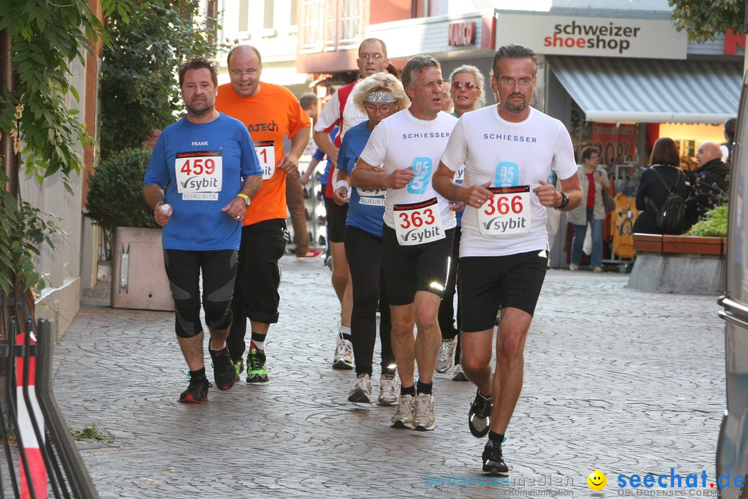 Bodensee Firmenlauf 2012: Radolfzell am Bodensee, 21.09.2012