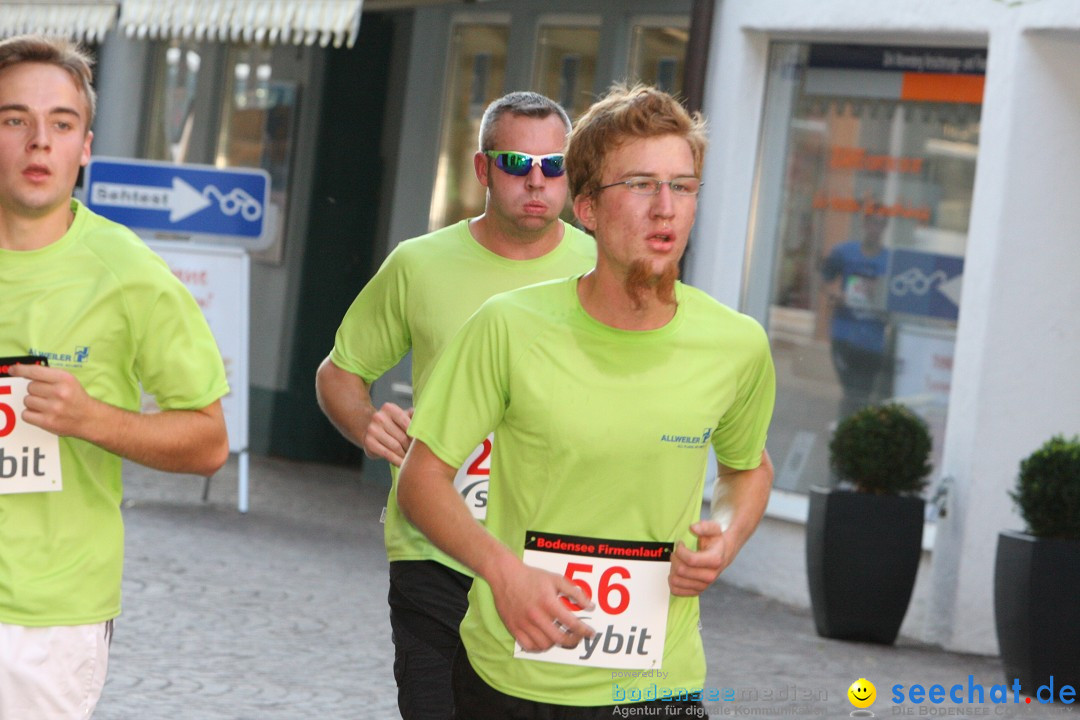 Bodensee Firmenlauf 2012: Radolfzell am Bodensee, 21.09.2012