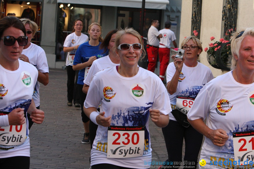 Bodensee Firmenlauf 2012: Radolfzell am Bodensee, 21.09.2012