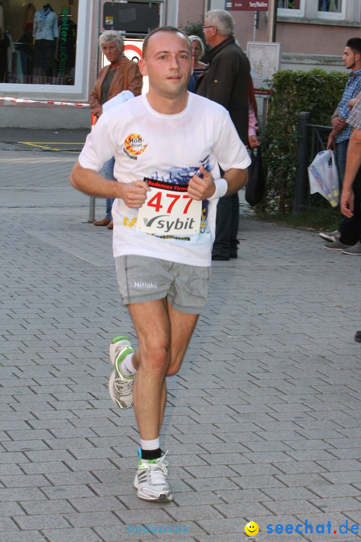 Bodensee Firmenlauf 2012: Radolfzell am Bodensee, 21.09.2012