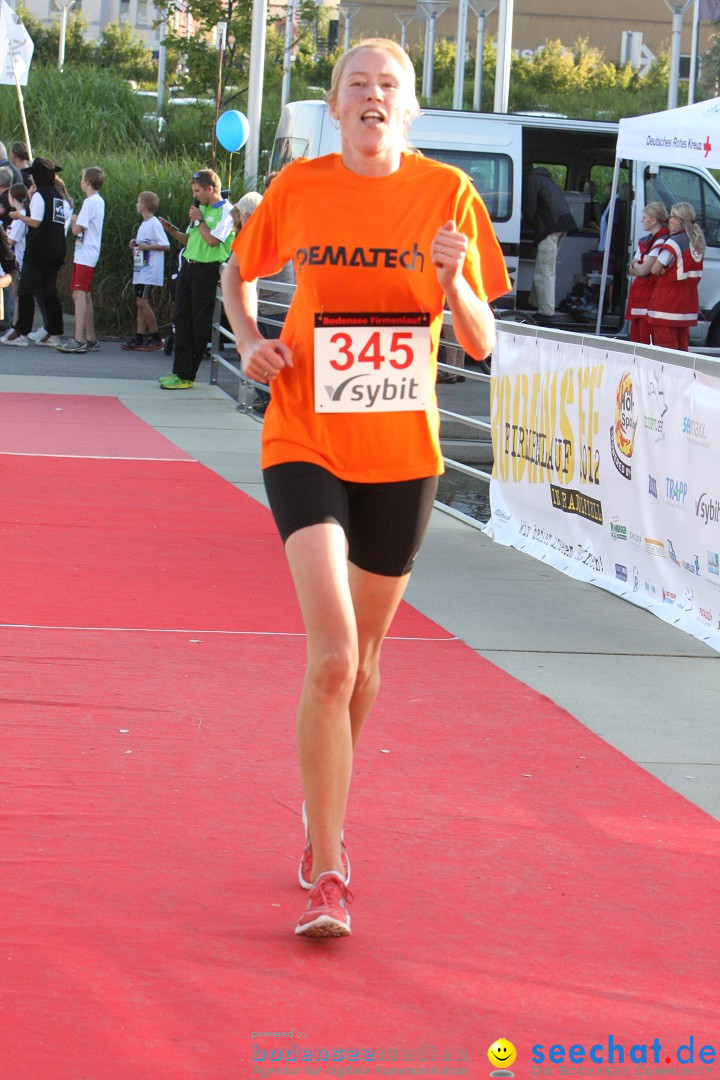 Bodensee Firmenlauf 2012: Radolfzell am Bodensee, 21.09.2012