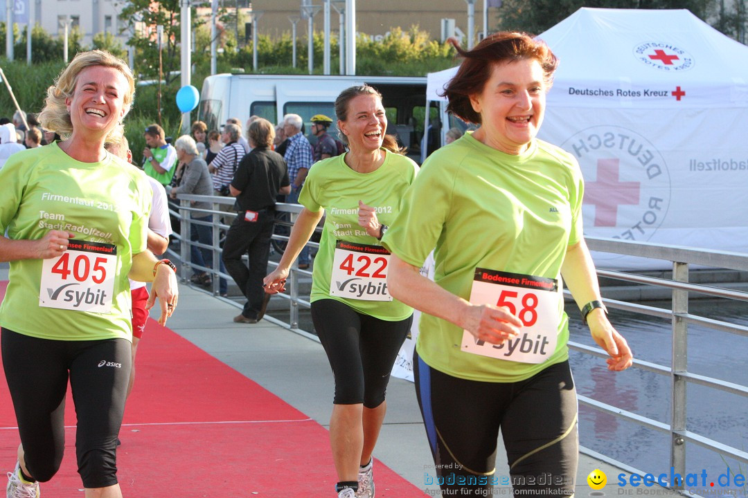 Bodensee Firmenlauf 2012: Radolfzell am Bodensee, 21.09.2012