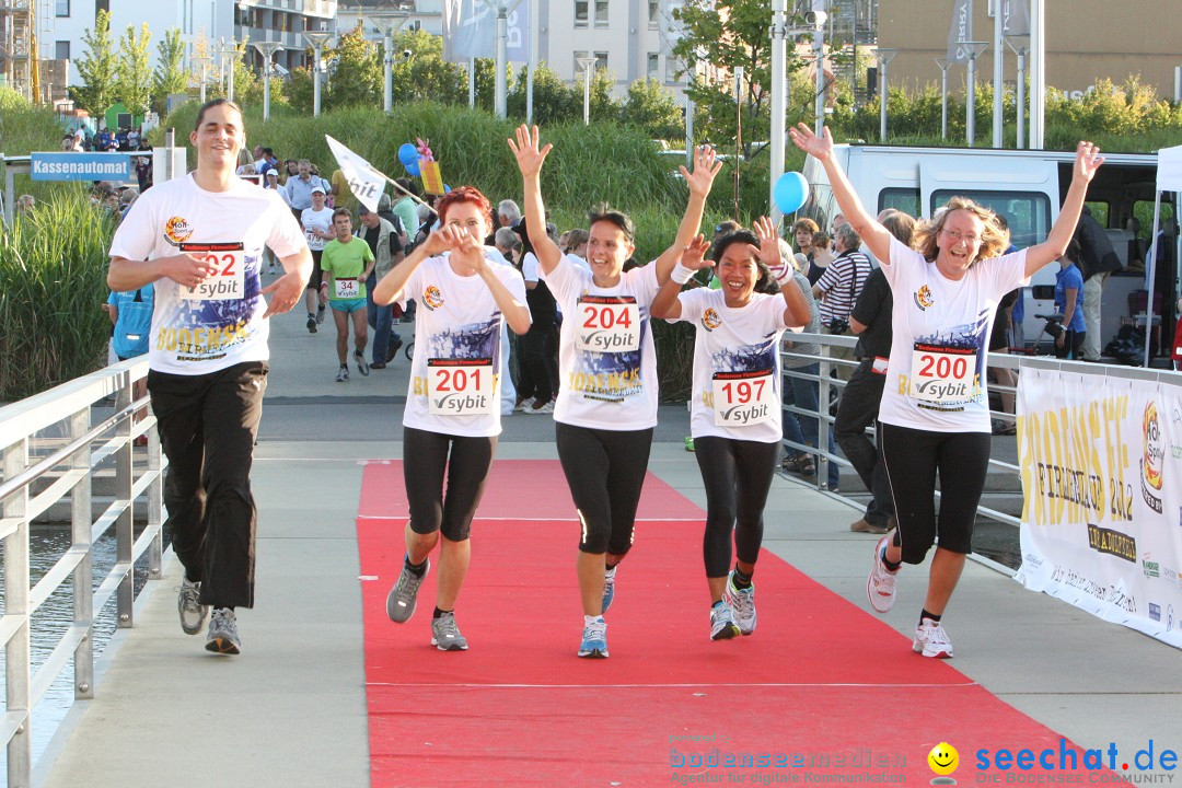 Bodensee Firmenlauf 2012: Radolfzell am Bodensee, 21.09.2012