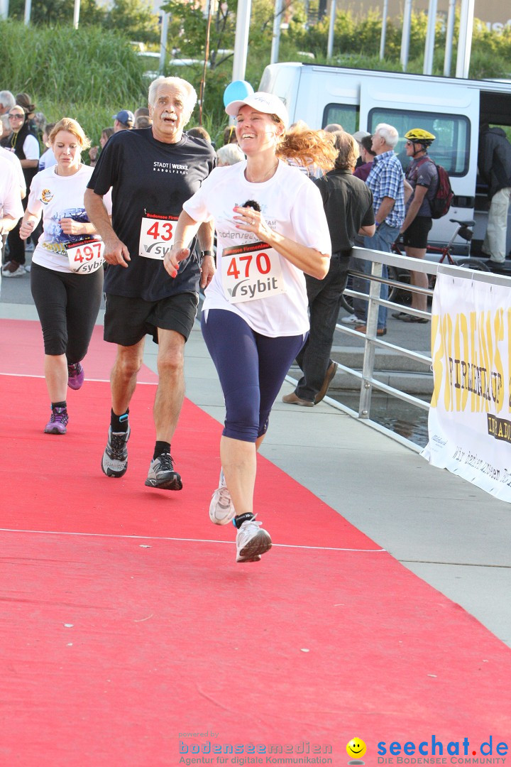 Bodensee Firmenlauf 2012: Radolfzell am Bodensee, 21.09.2012