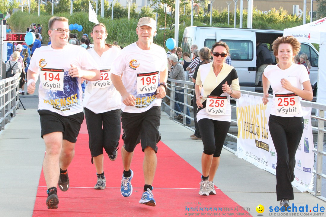 Bodensee Firmenlauf 2012: Radolfzell am Bodensee, 21.09.2012