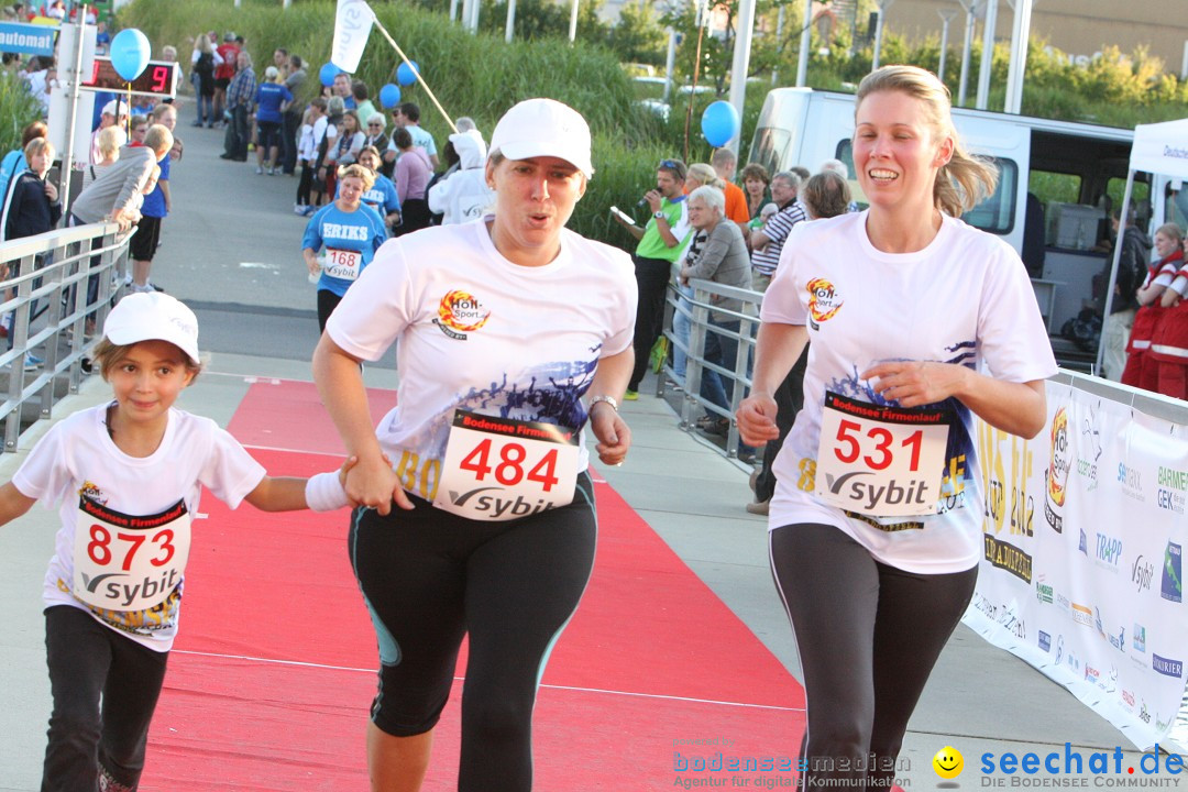 Bodensee Firmenlauf 2012: Radolfzell am Bodensee, 21.09.2012