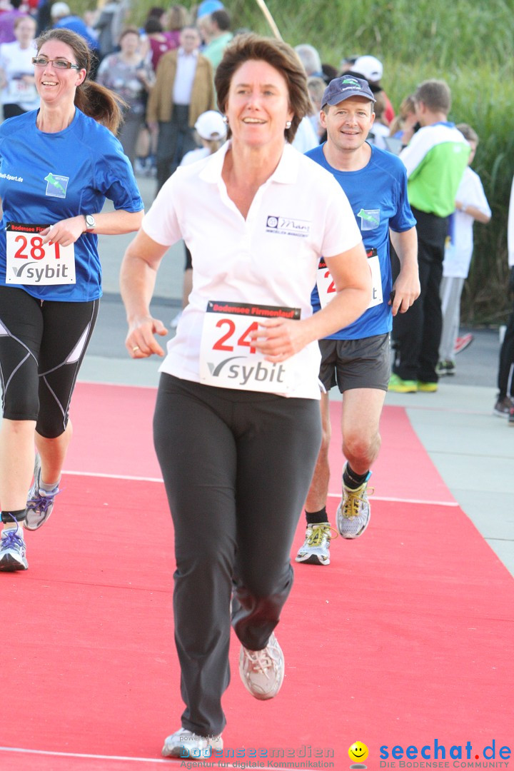 Bodensee Firmenlauf 2012: Radolfzell am Bodensee, 21.09.2012