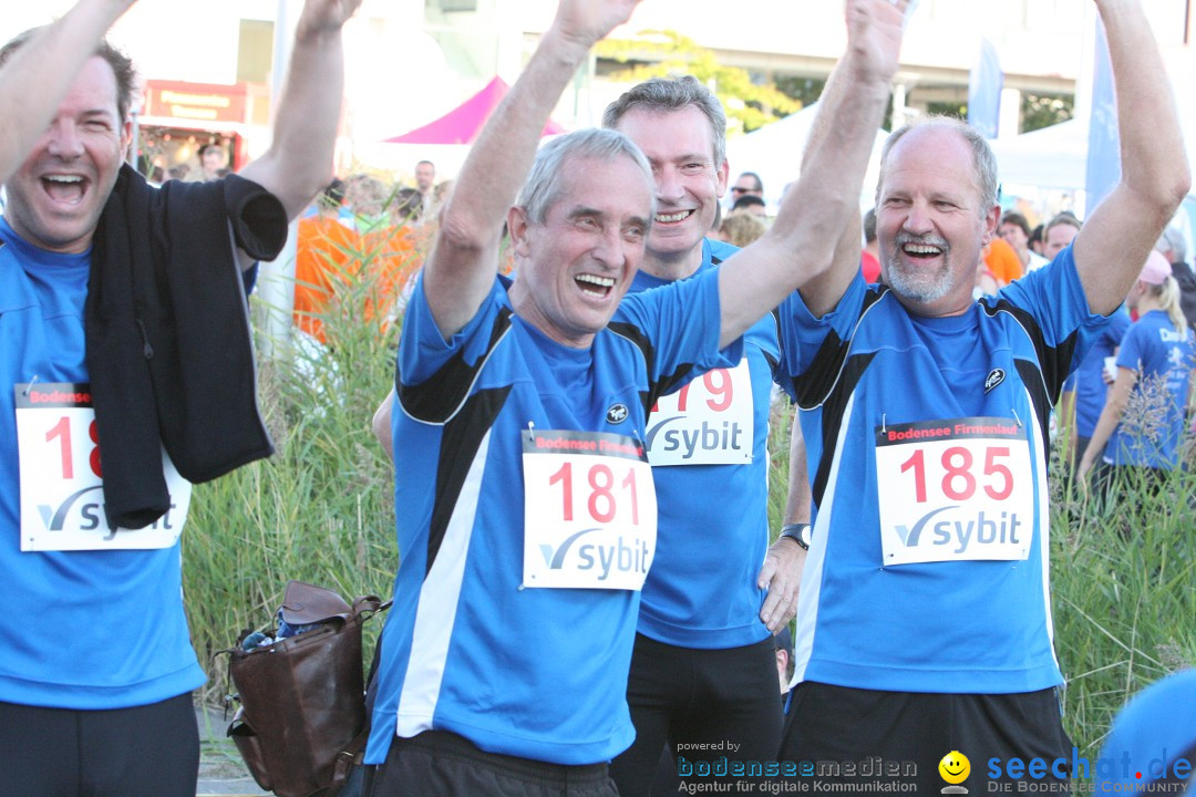 Bodensee Firmenlauf 2012: Radolfzell am Bodensee, 21.09.2012