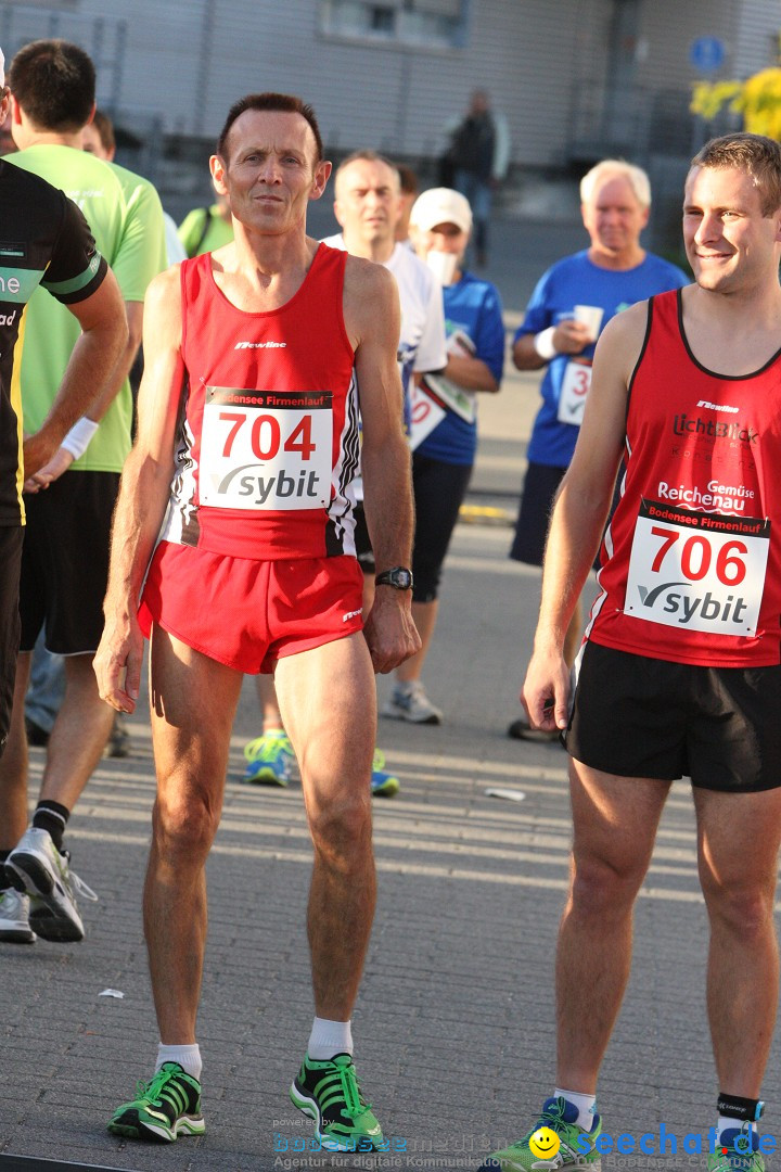 Bodensee Firmenlauf 2012: Radolfzell am Bodensee, 21.09.2012