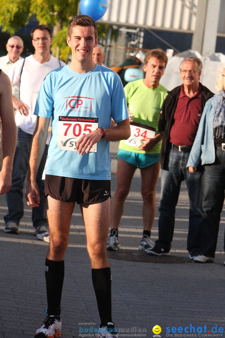 Bodensee Firmenlauf 2012: Radolfzell am Bodensee, 21.09.2012