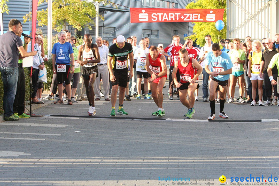 Bodensee Firmenlauf 2012: Radolfzell am Bodensee, 21.09.2012