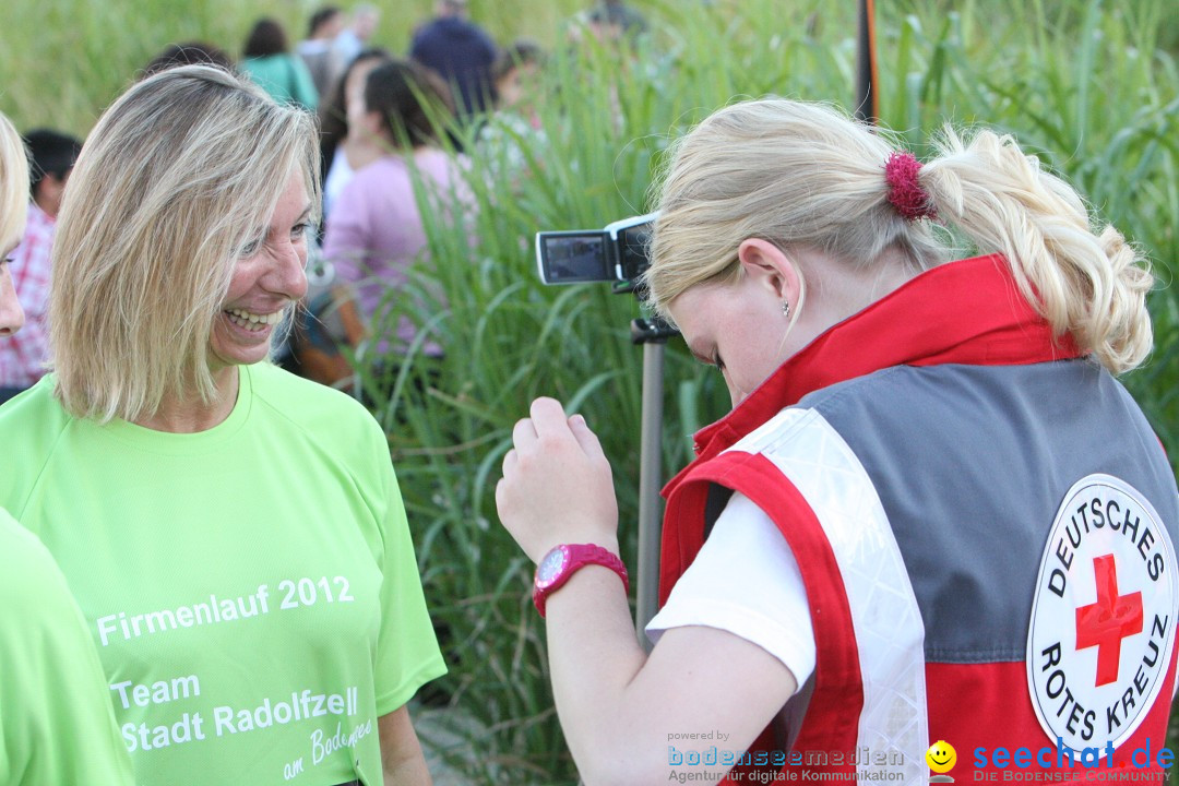 Bodensee Firmenlauf 2012: Radolfzell am Bodensee, 21.09.2012