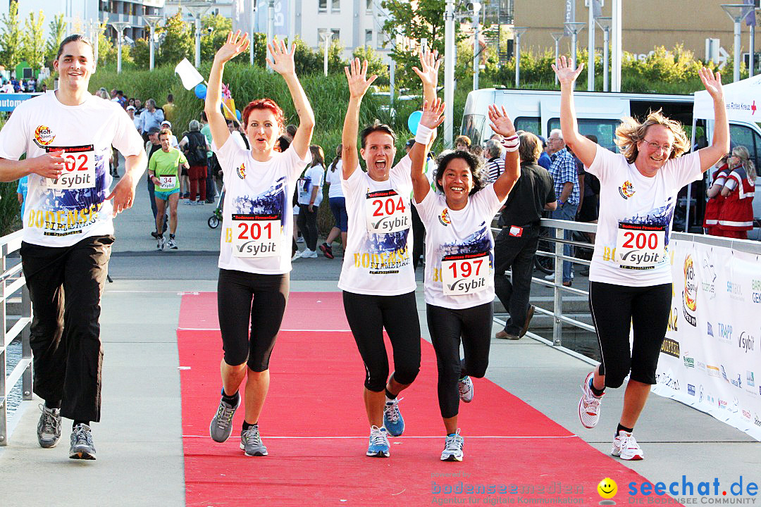 Bodensee Firmenlauf 2012: Radolfzell am Bodensee, 21.09.2012