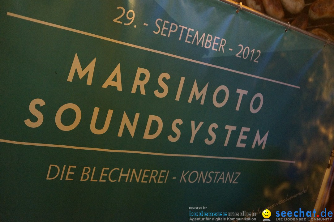 Marsimoto - live in der Blechnerei: Konstanz am Bodensee, 29.09.2012