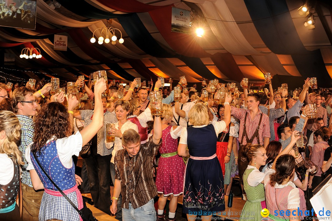 Oktoberfest Konstanz mit Froschenkapelle: Konstanz am Bodensee, 06.10.2012