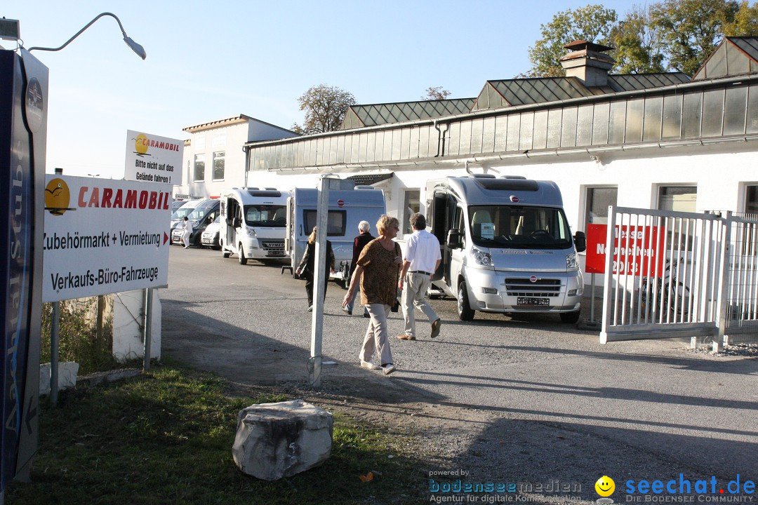 CARAVAN-MESSE CARAMOBIL: Stockach am Bodensee, 20.10.2012