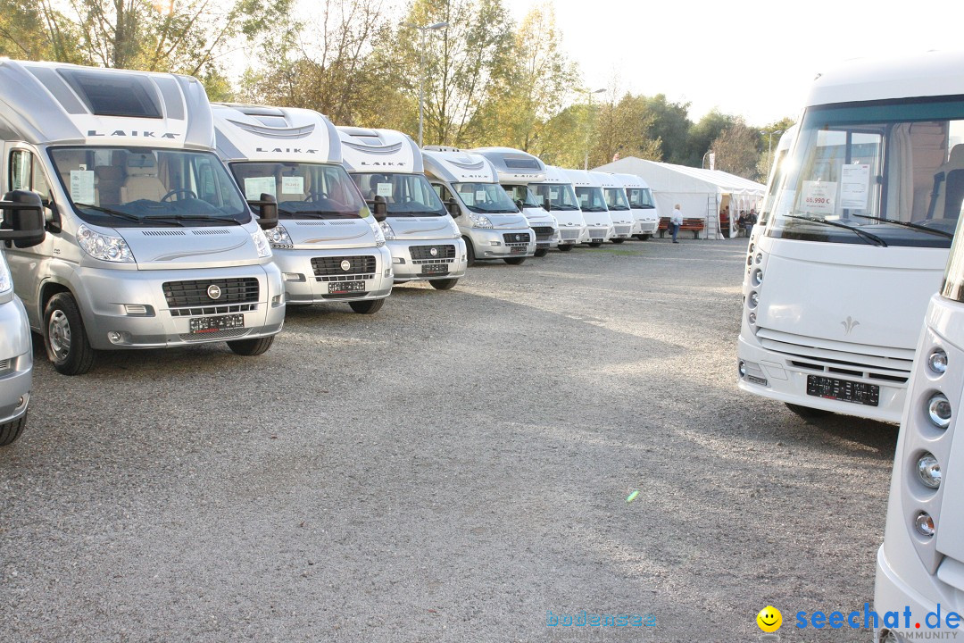 CARAVAN-MESSE CARAMOBIL: Stockach am Bodensee, 20.10.2012