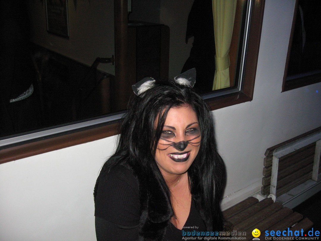 Halloween-Party auf der MS-Baden: Friedrichshafen am Bodensee, 31.10.2012