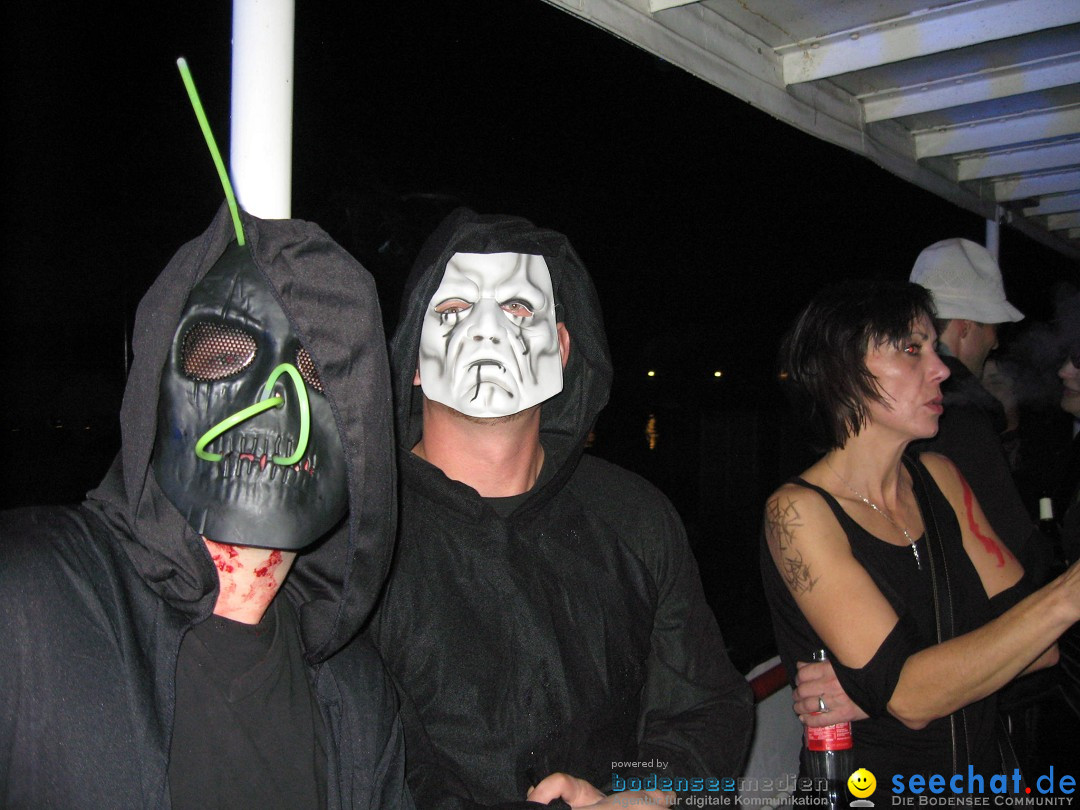 Halloween-Party auf der MS-Baden: Friedrichshafen am Bodensee, 31.10.2012