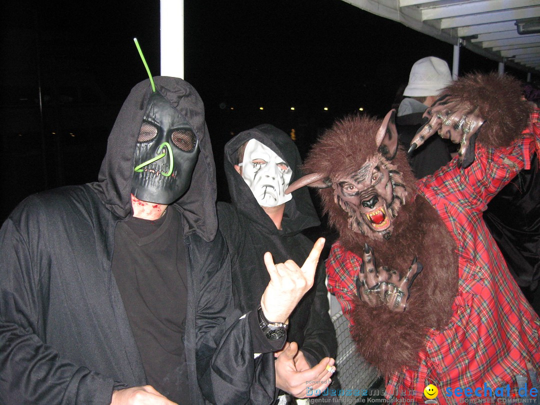 Halloween-Party auf der MS-Baden: Friedrichshafen am Bodensee, 31.10.2012