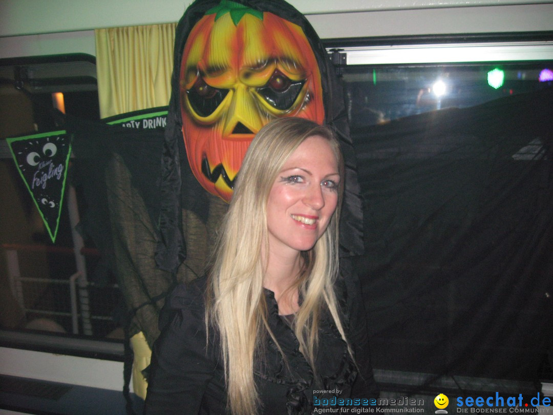 Halloween-Party auf der MS-Baden: Friedrichshafen am Bodensee, 31.10.2012