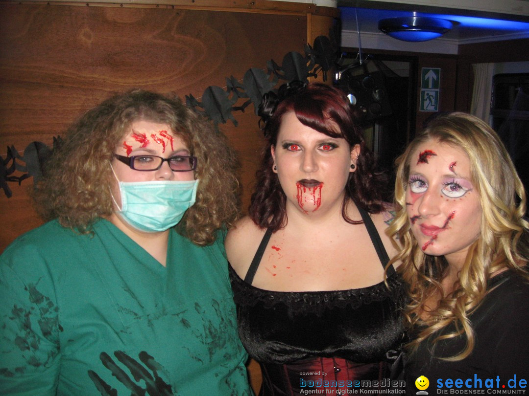 Halloween-Party auf der MS-Baden: Friedrichshafen am Bodensee, 31.10.2012