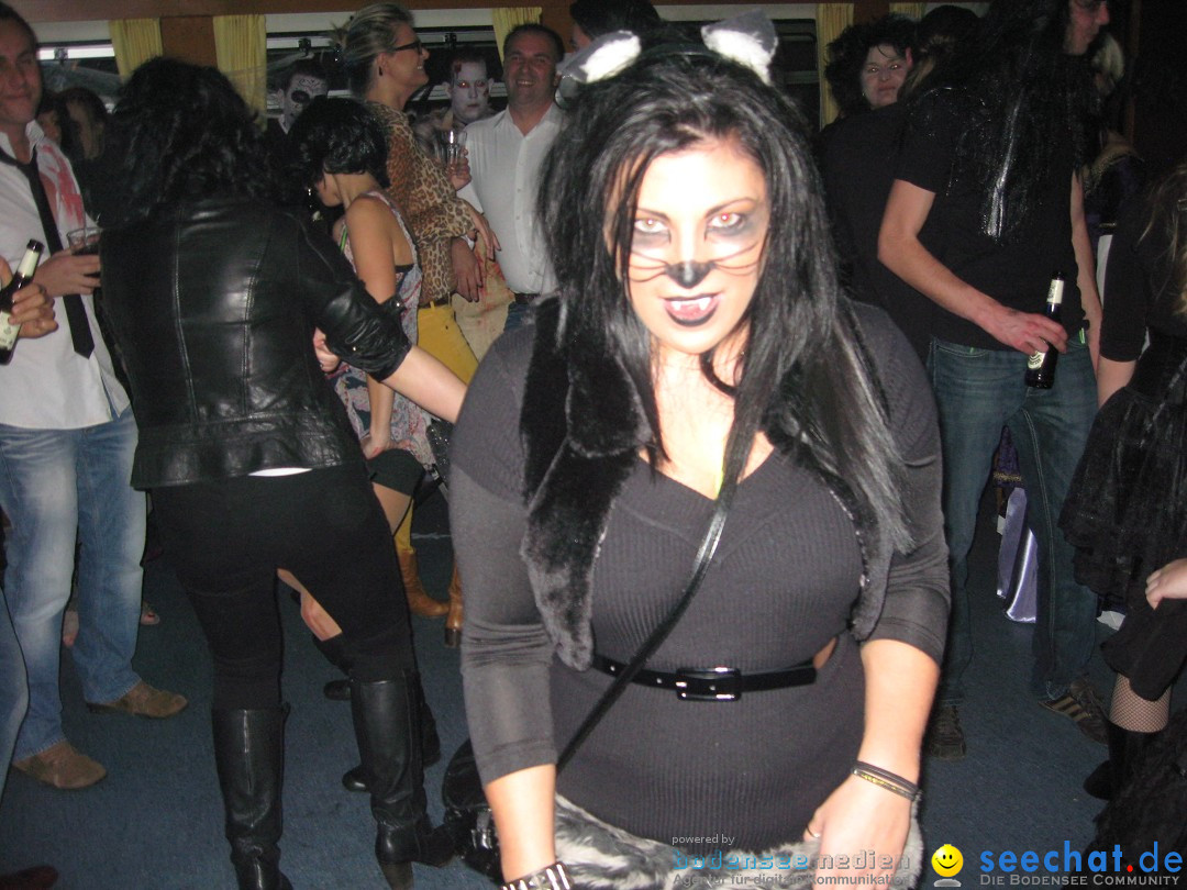 Halloween-Party auf der MS-Baden: Friedrichshafen am Bodensee, 31.10.2012