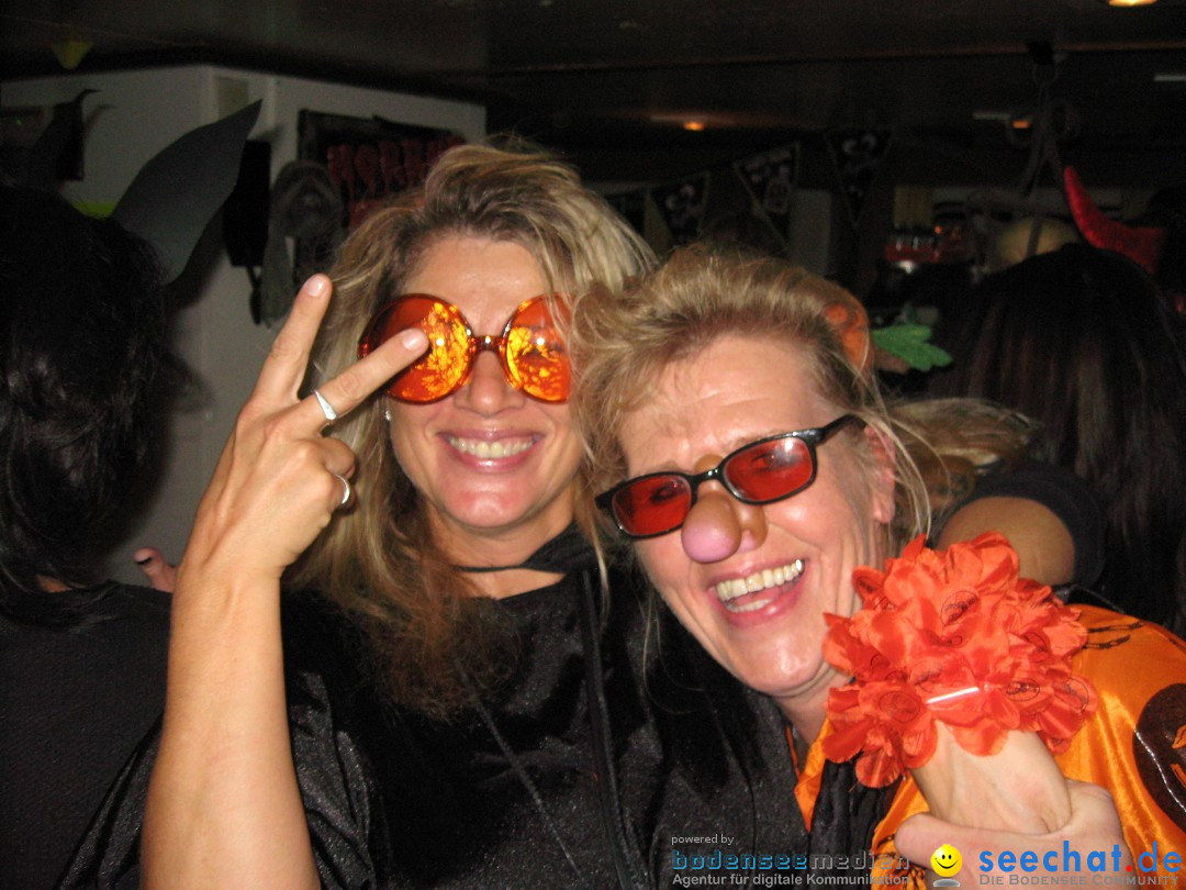 Halloween-Party auf der MS-Baden: Friedrichshafen am Bodensee, 31.10.2012