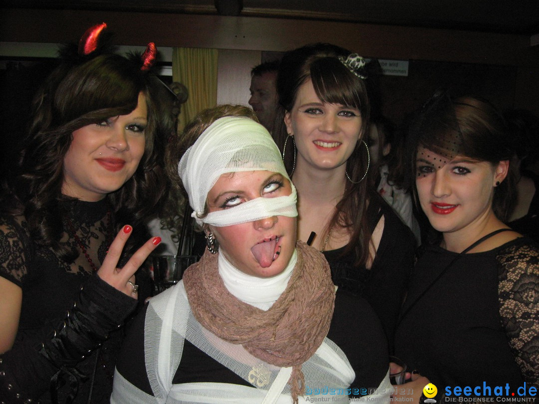 Halloween-Party auf der MS-Baden: Friedrichshafen am Bodensee, 31.10.2012