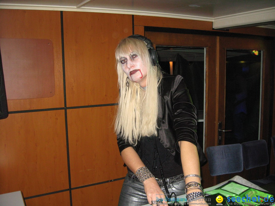 Halloween-Party auf der MS-Baden: Friedrichshafen am Bodensee, 31.10.2012