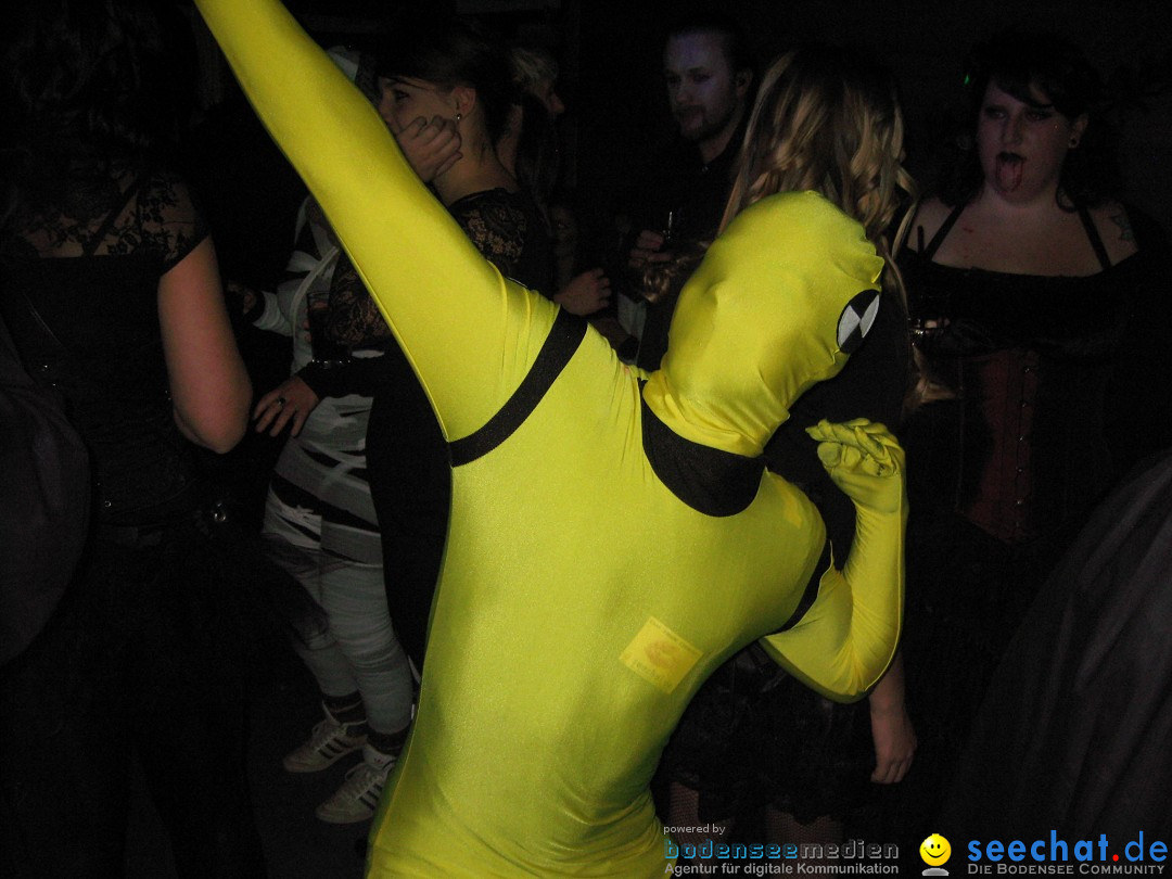 Halloween-Party auf der MS-Baden: Friedrichshafen am Bodensee, 31.10.2012