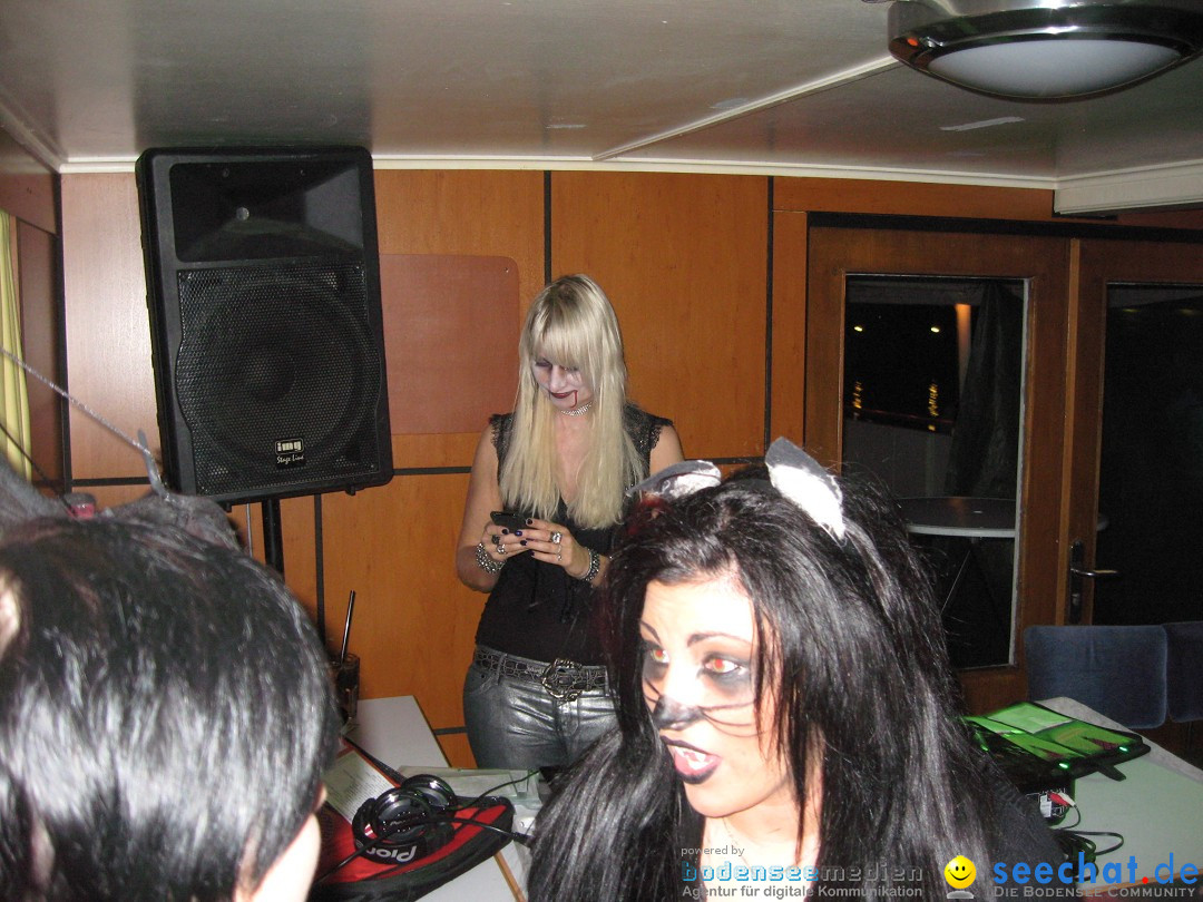 Halloween-Party auf der MS-Baden: Friedrichshafen am Bodensee, 31.10.2012