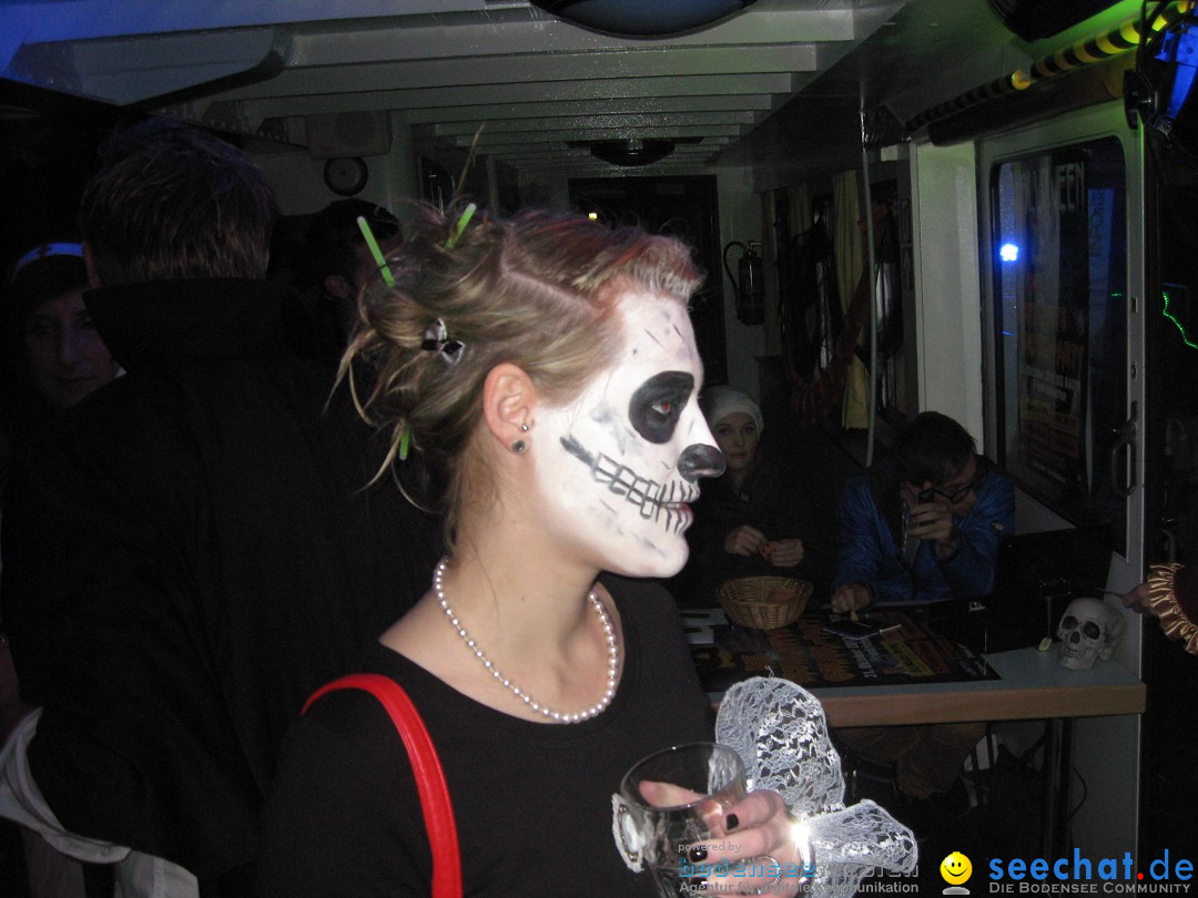 Halloween-Party auf der MS-Baden: Friedrichshafen am Bodensee, 31.10.2012