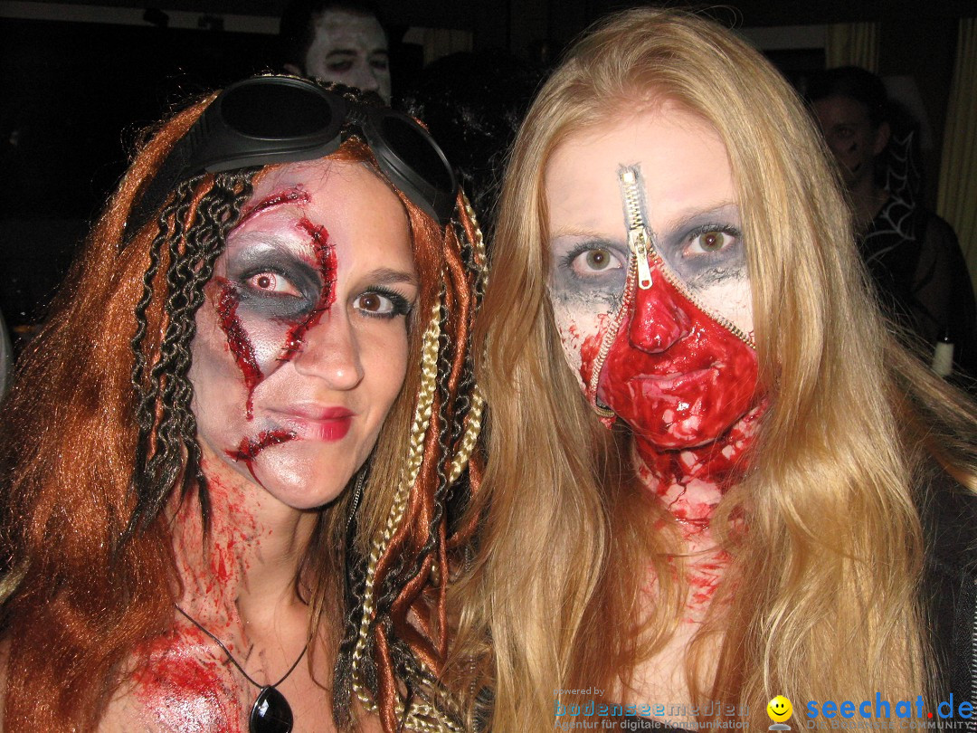 Halloween-Party auf der MS-Baden: Friedrichshafen am Bodensee, 31.10.2012