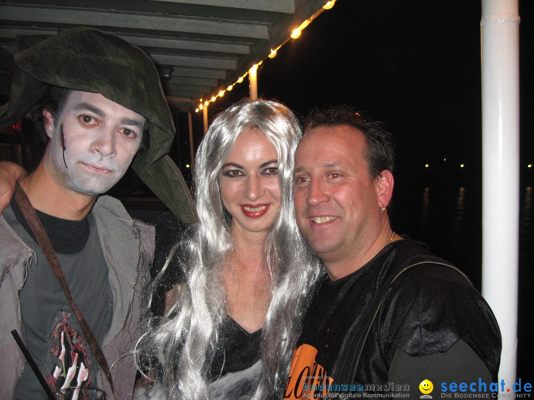 Halloween-Party auf der MS-Baden: Friedrichshafen am Bodensee, 31.10.2012