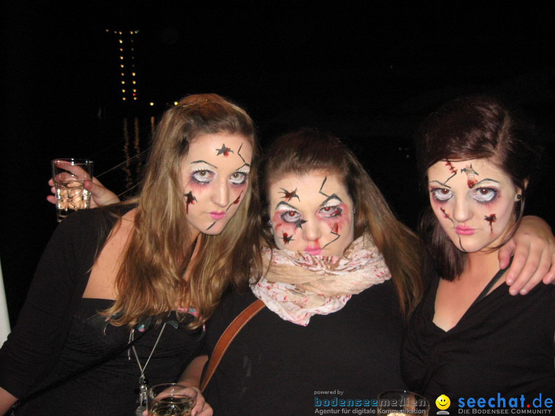 Halloween-Party auf der MS-Baden: Friedrichshafen am Bodensee, 31.10.2012